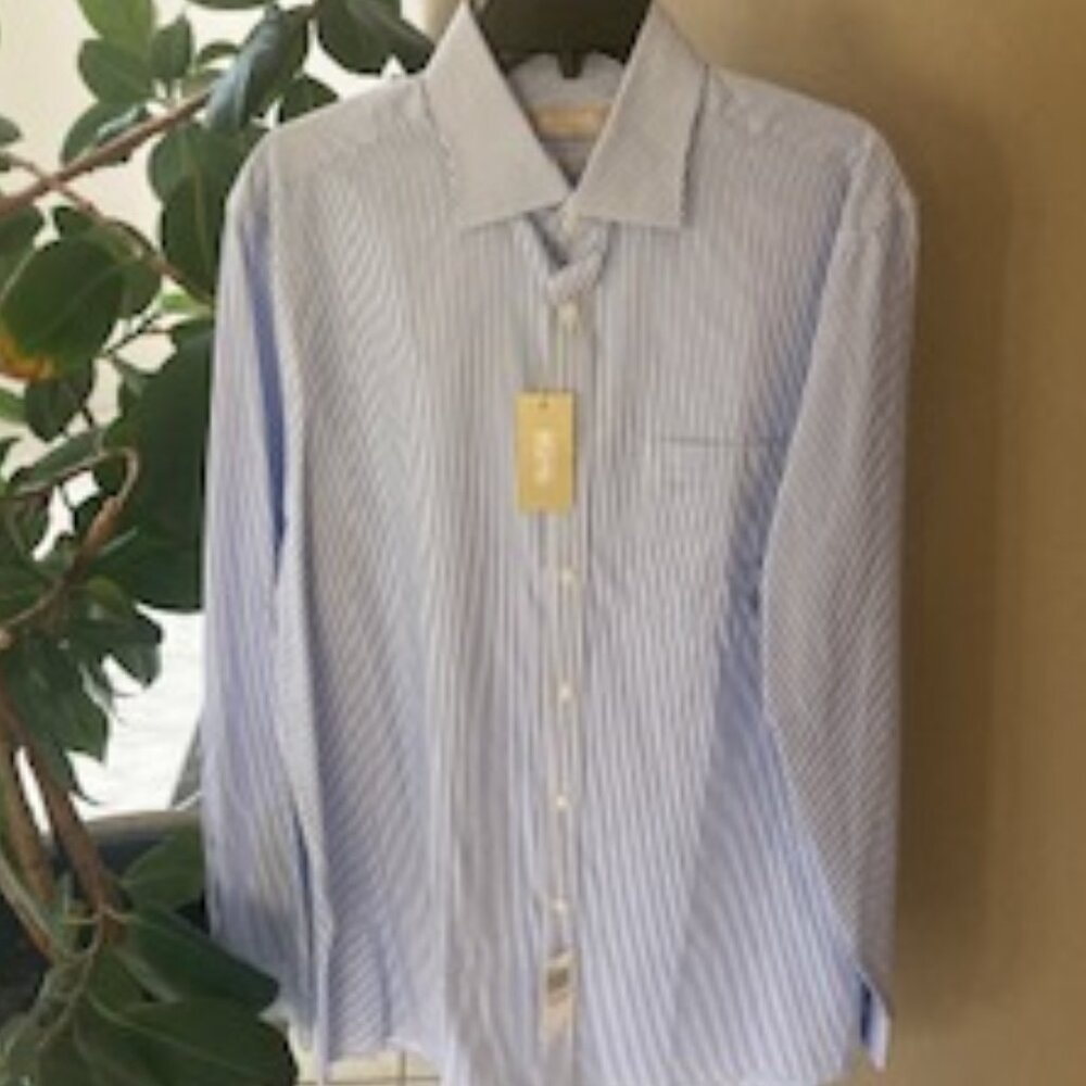 Men's Long Sleeve Michael Kors Dress Shirt, NWT